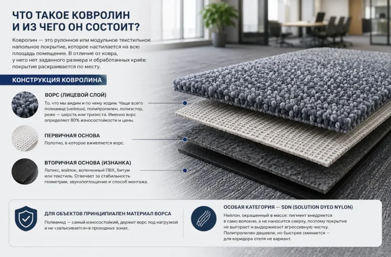 Популярные вопросы о ковролине: виды, укладка, уход — ответы на 29 вопросов